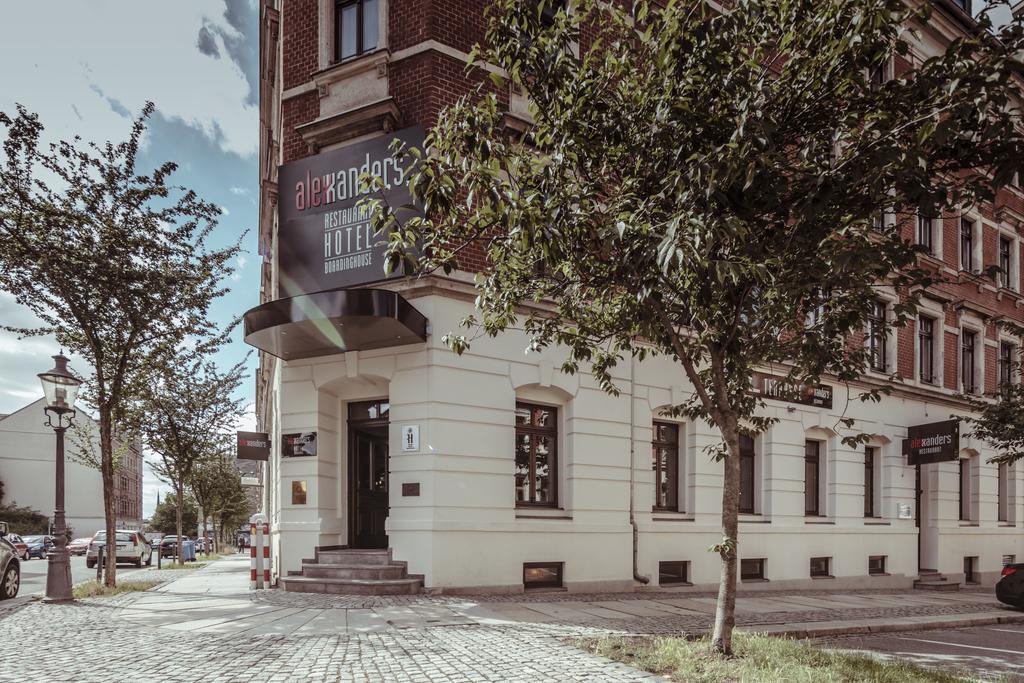 Alexxanders Hotel & Boardinghouse, Restaurant 켐니츠 외부 사진